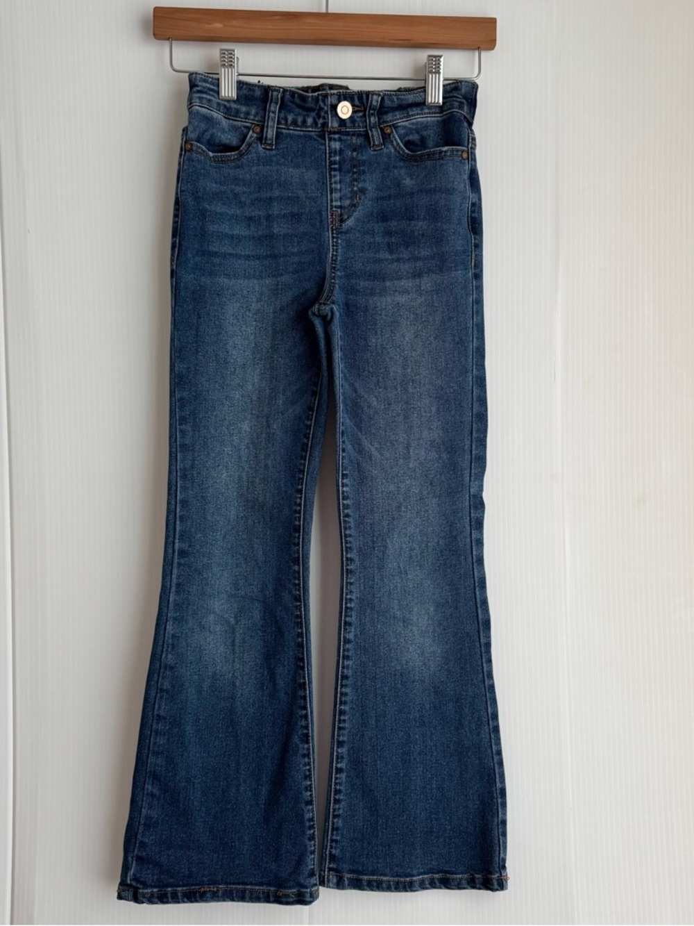 Revery Kids size 10 Kids Dark Blue Flared Denim Jeans